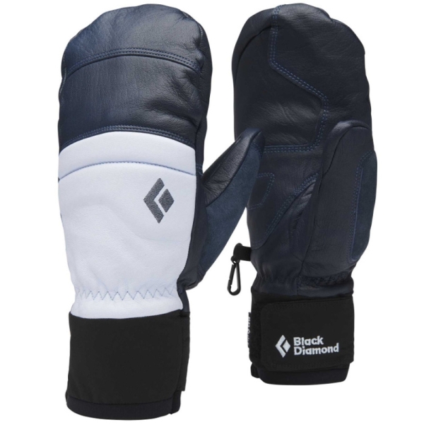 Black Diamond Spark Mitts W Charcoal Belay Blue 